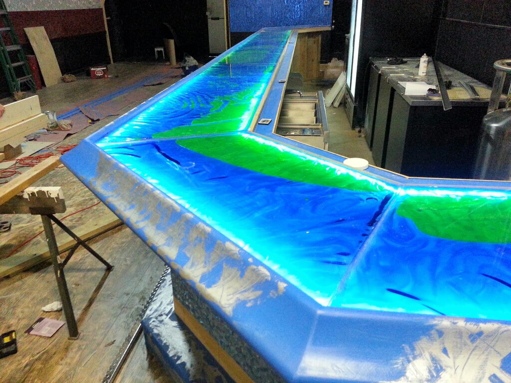 Liquid Floors Liquid Lava Bar Tops By Creative Nightclubs